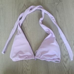 Lavender Triangle Bikini Top